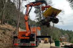Kran - und Greiferarbeiten
